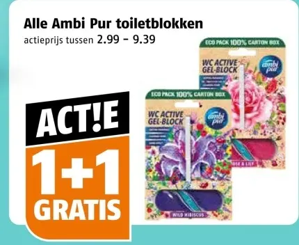 Aanbieding: Alle Ambi Pur toiletblokken