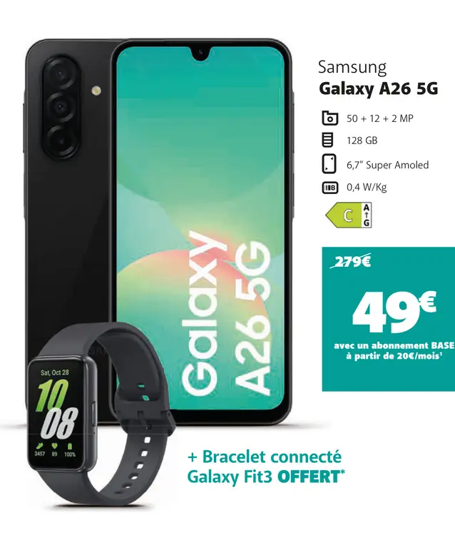Offre: Galaxy A26 5G