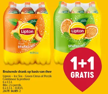 Aanbieding: Bruisende drank op basis van thee
