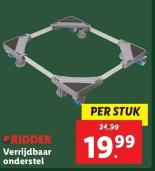 Aanbieding: Verrijdbaar onderstel