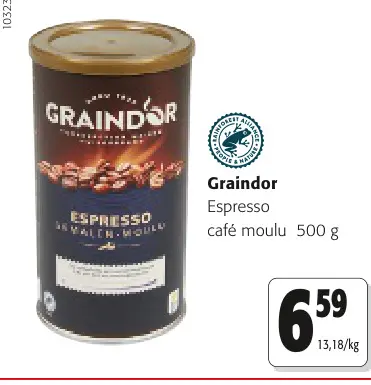 Offre: Espresso café moulu