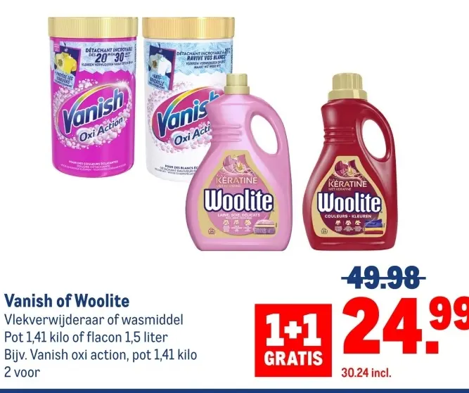 Aanbieding: Vanish of Woolite