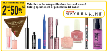 Offre: Maquilage