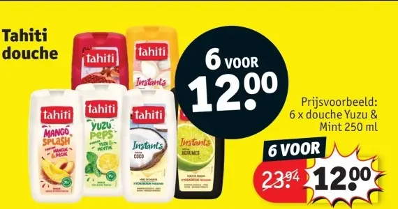 Promotie: Tahiti douche