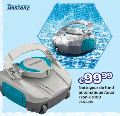 Offre: Bestway Nettoyeur de fond automatique Aqua Tronix G100