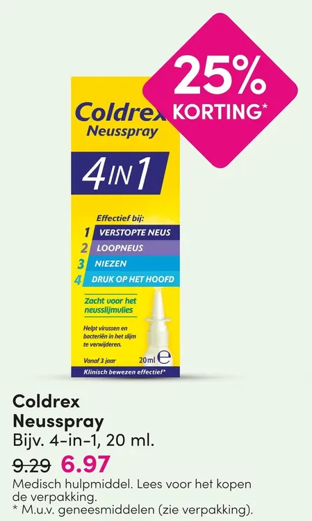 Aanbieding: Coldrex Neusspray