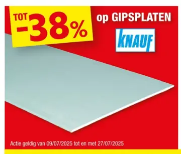 Aanbieding: Gipsplaten