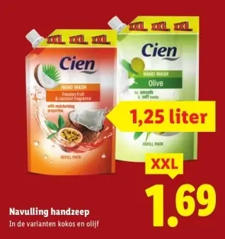 Aanbieding: Navulling handzeep