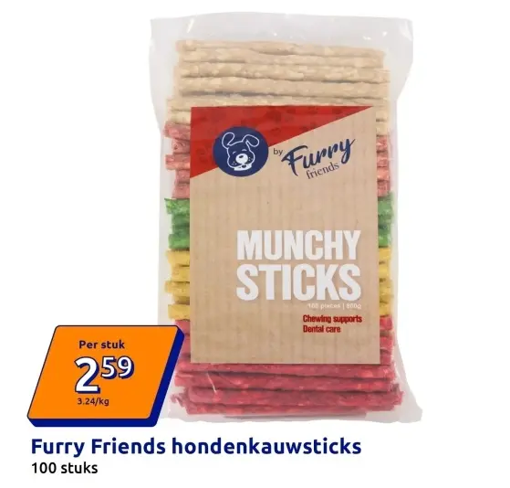 Promotie: hondenkauwsticks