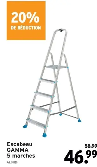 Offre: Escabeau GAMMA