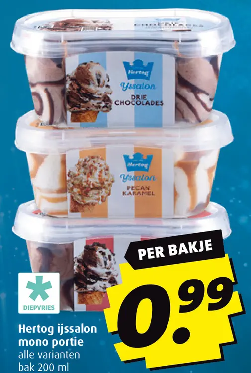 Aanbieding: IJssalon mono portie