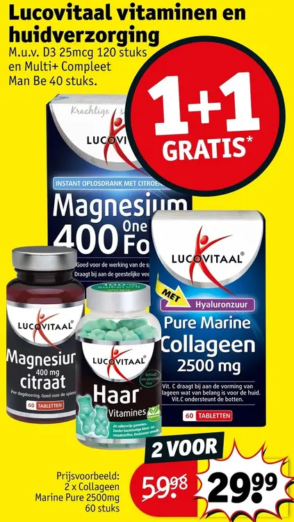 Promotie: Vitaminen en huidverzorging