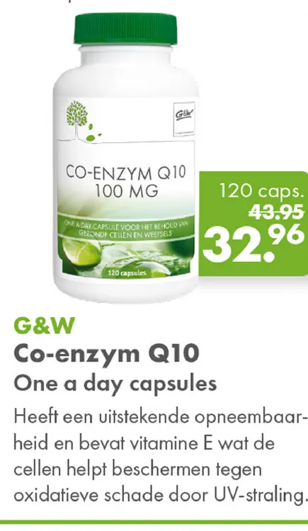 Aanbieding: Co-enzym Q10 One a day capsules