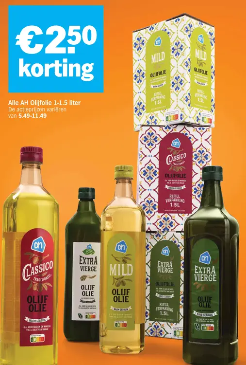 Aanbieding: AH Olijfolie