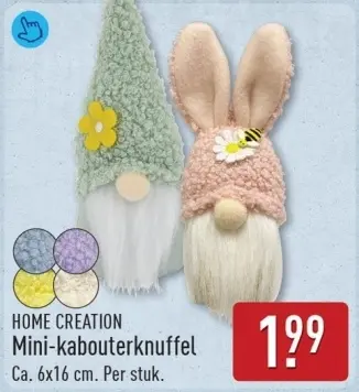 Aanbieding: Mini-kabouterknuffel