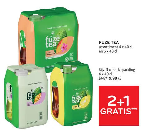 Promotie: Fuze tea