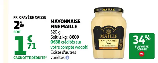 Promotie: Mayonnaise fine