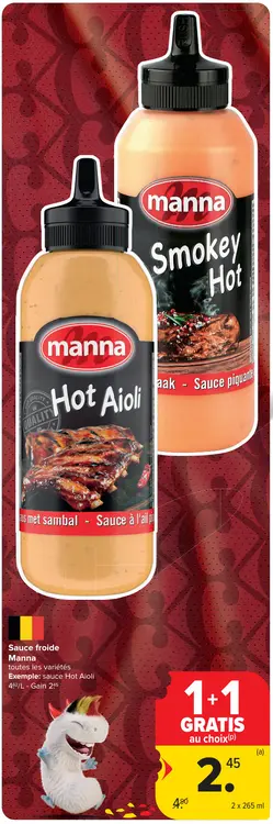 Offre: Sauce froide