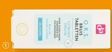 Aanbieding: O.R.S. Bruis Tabletten Citroen Smaak