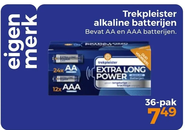 Aanbieding: Alkaline batterijen