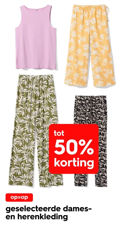 Aanbieding: Dames- en herenkleding