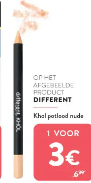 Promotie: Khol potlood nude