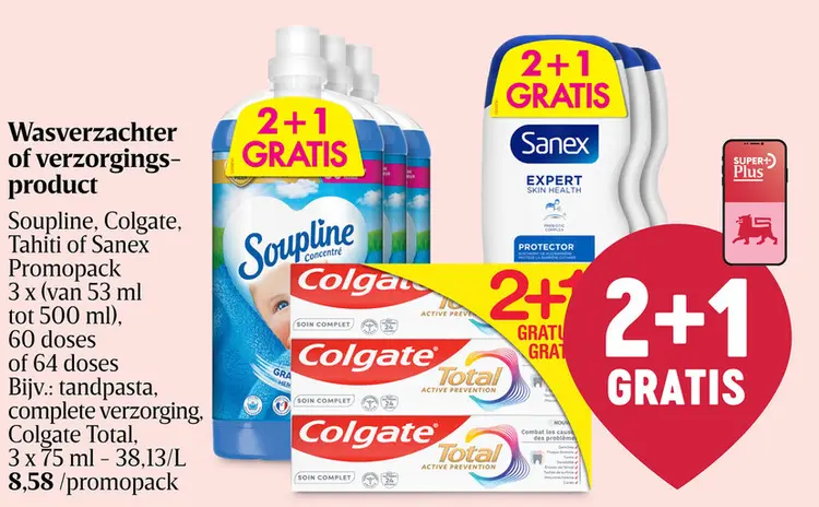 Promotie: Wasverzachter of verzorgingsproduct