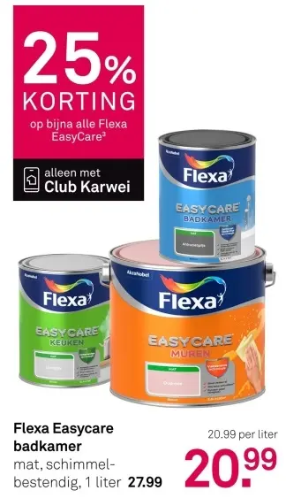 Aanbieding: Easycare badkamer