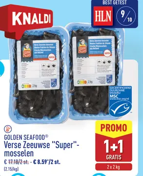 Aanbieding: Verse Zeeuwse "Super"- mosselen