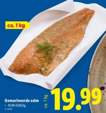Promotie: Gemarineerde zalm