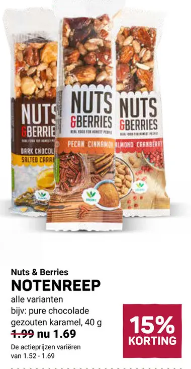 Aanbieding: Notenreep