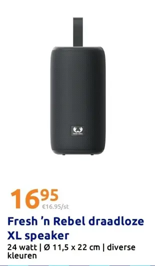 Promotie: Fresh 'n Rebel draadloze XL speaker