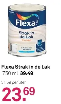 Aanbieding: Flexa Strak in de Lak