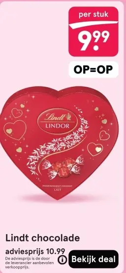 Aanbieding: Lindt chocolade