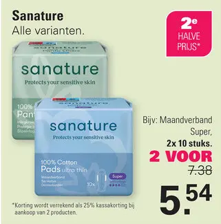 Aanbieding: Maandverband Super