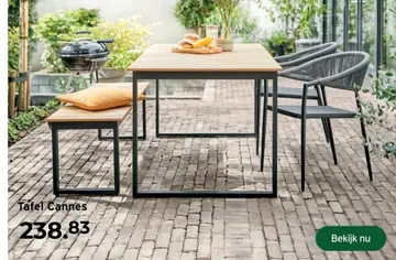 Aanbieding: Tafel Cannes