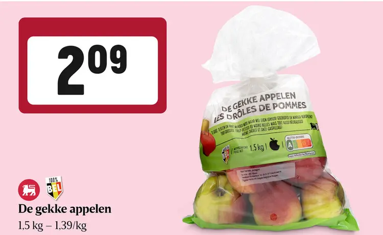 Promotie: De gekke appelen