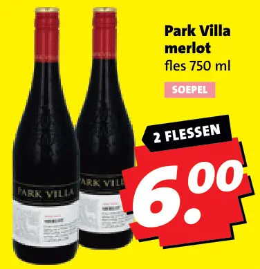 Aanbieding: Park Villa merlot