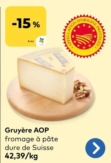 Offre: Gruyère AOP