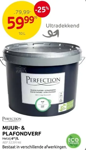 Promotie: Muur- & plafondverf