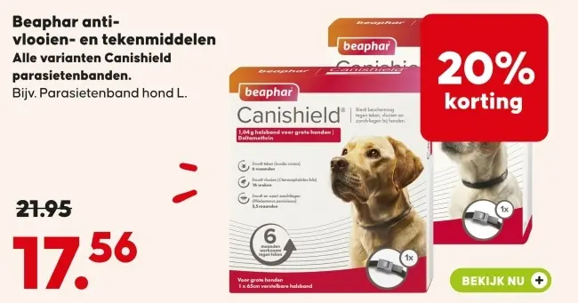 Aanbieding: Beaphar anti-vlooien- en tekenmiddelen