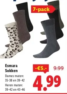 Aanbieding: Sokken
