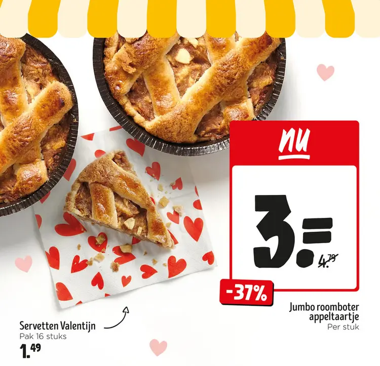 Aanbieding: Roomboter appeltaartje