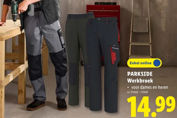 Promotie: Werkbroek