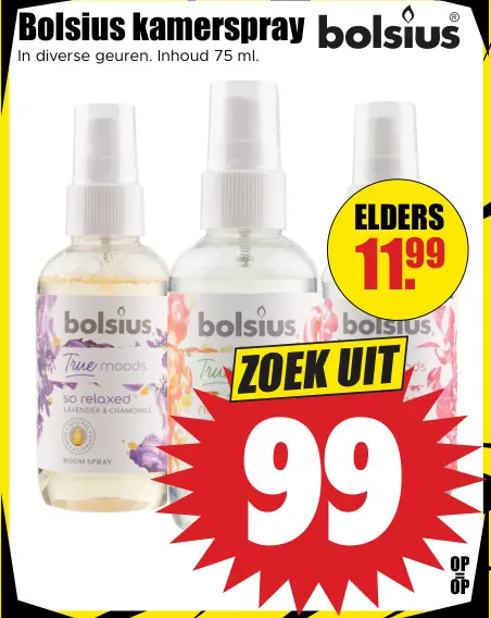 Aanbieding: Kamerspray