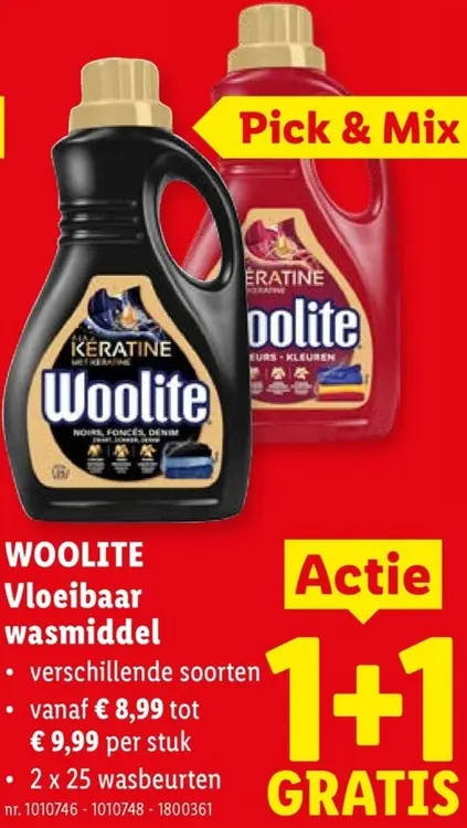 Promotie: Vloeibaar wasmiddel