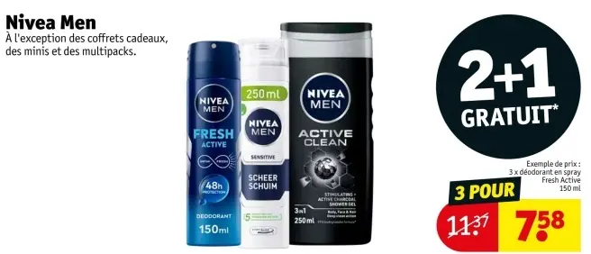 Offre: Nivea Men