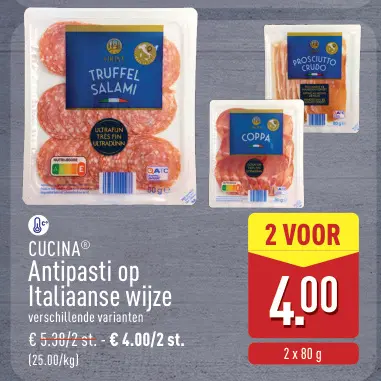 Promotie: Antipasti op Italiaanse wijze