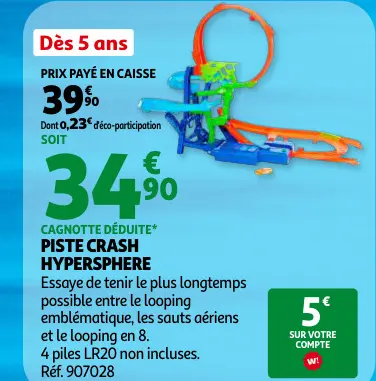 Offre: Piste Crash Hypersphere