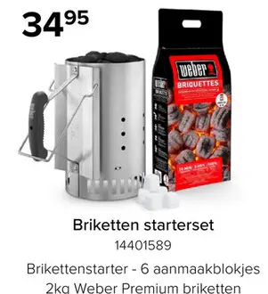 Aanbieding: Briketten startersset